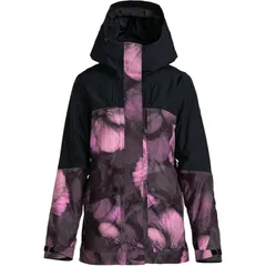 ロキシー レディース アウター ジャケット・ブルゾン プリント ジャケット Roxy GORETEX Glade Printed Snow Jacket Womens True BlackPansyPのサムネイル