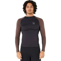 リップカール メンズ トップス Tシャツ 長袖 Rip Curl Search UPF 50 LongSleeve Rashguard Mens Rock