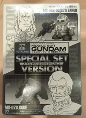 バンプレスト メタルボディシリーズ スペシャルセットバージョン グフ&ザク2(ドズル・ザビ専用機)