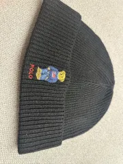 ポロ ラルフローレン ブラック ベアー ビーニー 新品