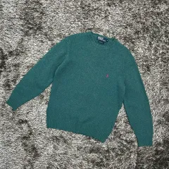 ポロ ラルフローレン レディース ウール 100% ニット (S)