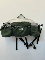THE NORTH FACE ザノースフェイス 登山 ヒップバッグ カーキ グレー ツートン