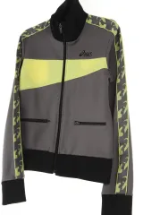 W(M-L) アシックス ジップアップ ジャージ トラックジャージ 90年代 Y2K オールドスクール-1651A