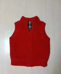 正規品 バーバリー 赤 フリース ベスト
