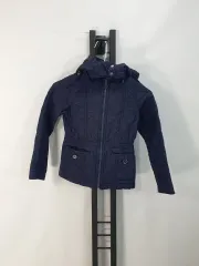 バーバリー キッズ キルティング ジャケット ネイビー 8y