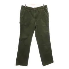 エドウィン EDWIN ワークパンツ 34 ジップポケット コットン カーキ 無地 /NU ■GY60