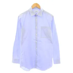 カルバンクラインシーケー Calvin Klein C.K カジュアルシャツ 長袖 レギュラーカラー 総柄 L 青 ブルー /BB ■ECC001のサムネイル