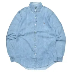 ポロ ラルフローレン デニムシャツ S N0904