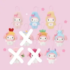 サンリオ マイメロディ シークレット マスコット ぬいぐるみ キーホルダー