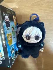呪術廻戦 五条 悟 猫耳 ぬいぐるみ 