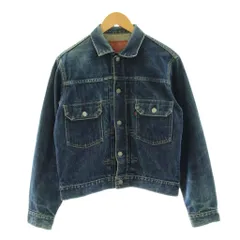 リーバイス Levi's 90's ヴィンテージ ボタン裏刻印J02 2nd デニムジャケット Gジャン ジージャン ビッグE 赤耳 38 インディゴブルー 71507 XX /KU