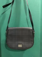 バーバリー チェック ブラック クロスバッグ