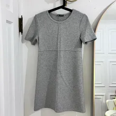 ZARA ザラ ニット 半袖 ONE PIECE (S/ほぼ新品)