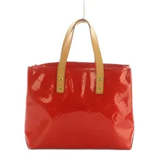 ルイヴィトン LOUIS VUITTON リードPM モノグラムヴェルニ ミニトートバッグ 赤 M91990 /MI ■OS ■OH