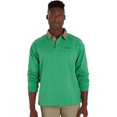 マーモット メンズ トップス ポロシャツ Marmot Mountain Works Rugby Pullover Mens CloverVetiverのサムネイル