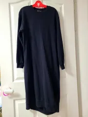 ザラ ブラック 長袖 スウェット ONE PIECE