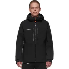 マムート メンズ アウター ジャケット・ブルゾン フーデッドジャケット ジャケット Mammut Stoney HS Hooded Jacket Mens Black ブラックのサムネイル