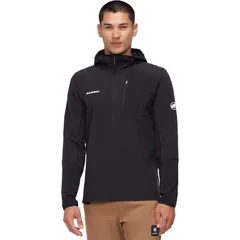 マムート メンズ アウター ジャケット・ブルゾン パーカー Mammut Madris Light ML 12Zip Hoodie Mens Black ブラックのサムネイル