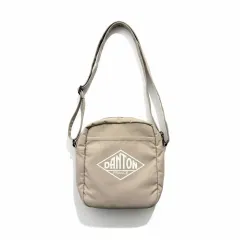 ダントン スタシ スクエア ロゴ クロスバッグ ベージュ