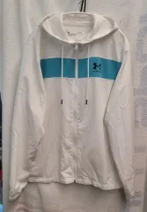 UNDER ARMOUR アンダーアーマー 白 ウィンドブレーカー WHO L/G