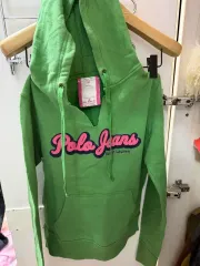 ポロジーンズ ラルフローレン グリーン フーディー Tシャツ XS