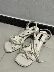 リーボン ストラップ メリージェーン 厚底 サンダル 230