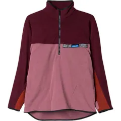 カブー メンズ アウター ジャケット・ブルゾン シャツ フリース KAVU Throwshirt Fleece Pullover 12Zip Mens Rose Blockのサムネイル