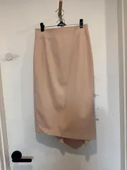 ミシャ ハイウエスト ウール素材 スカート