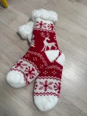 滑り止め ぬいぐるみファー 靴下