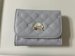 シナモロール キルティング コイン 3段 二つ折り財布