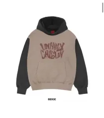 クリガン U-C contrast フード **ティー** **ポップ** **니다**