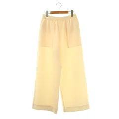 シップス SHIPS any イージー ワイドパンツ 40 アイボリー /AT ■OS