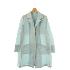 レリアン Leilian ナイロン スプリングコート テーラード 11 ライトブルー /DF ■OS