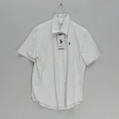 U.S. POLO ASSN. メンズ95 半袖シャツ 2023 春秋 ホワイト 01309