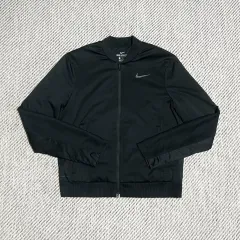 M NIKE ナイキ ウィメンズ エアロレイヤー オールブラック スウッシュ ジップアップ ジャケット