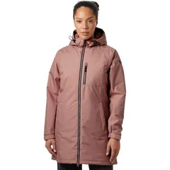 ヘリーハンセン レディース アウター ジャケット・ブルゾン ジャケット Helly Hansen Long Belfast Winter Insulated Jacket Womens Ash Rose アッシュ