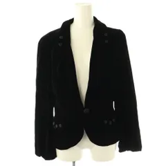 マークジェイコブス MARC JACOBS ジャケット ベロア シルク混 4 黒 /NRのサムネイル