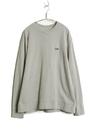 【お得なクーポン配布中!】 パタゴニア 前V クルーネック スウェット メンズ L 25年製 白タグ アウトドア トレーナー 長袖 Tシャツ ロンT 裏起毛なし 薄手 ゆったり 灰