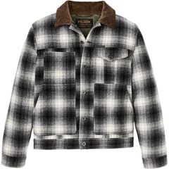 フィルソン メンズ アウター ジャケット・ブルゾン ウール Filson Insulated Wool Short Cruiser Jacket Mens Charcoal Ombre チャコール