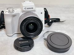 Canon EOS Kiss M2 ホワイト　バッテリーなし Canon EOS Kiss M2 ホワイト バッテリーなし - メルカリ