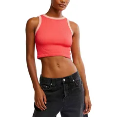 フリーピープル レディース トップス タンクトップ Free People Make It Happen Brami Womens Poppy Red レッドのサムネイル
