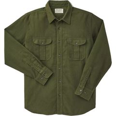 フィルソン メンズ トップス シャツ Filson Seattle Moleskin Shirt Mens Dark Olive オリーブ