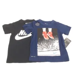 ナイキ NIKE 2点 セット Tシャツ 半袖 黒 ブラック 紺 ネイビー 4 ☆AA★ ■OOM