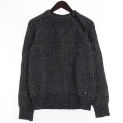 ジースターロウ G-Star RAW ニット セーター ショルダージップ ネイビー Sのサムネイル