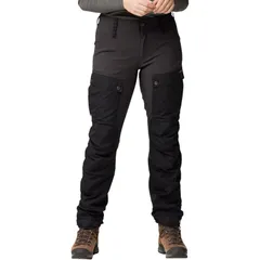 フェールラーベン レディース ボトムス カジュアルパンツ Fjallraven Keb Trouser Womens Black ブラック