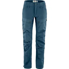 フェールラーベン レディース ボトムス カジュアルパンツ Fjallraven Keb Curved Trouser Womens Indigo Blue インディゴ