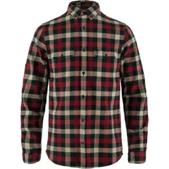 フェールラーベン メンズ トップス シャツ Fjallraven Skog Shirt Mens Dark NavyRed ネイビーのサムネイル