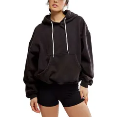 フリーピープル レディース アウター パーカー・スウェット パーカー FP Movement Ctw Final Call Hoodie Womens Black ブラック