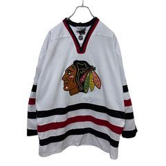 美品 Reebok NHL シカゴ ブラックホークス ゲームシャツ 2015 - メルカリ