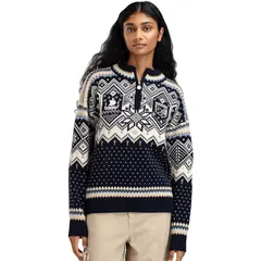 ダールオブノルウェイ レディース アウター ニット・セーター セーター Dale of Norway Vm Trondheim Sweater Womens NavyOff WhiteSand Melのサムネイル